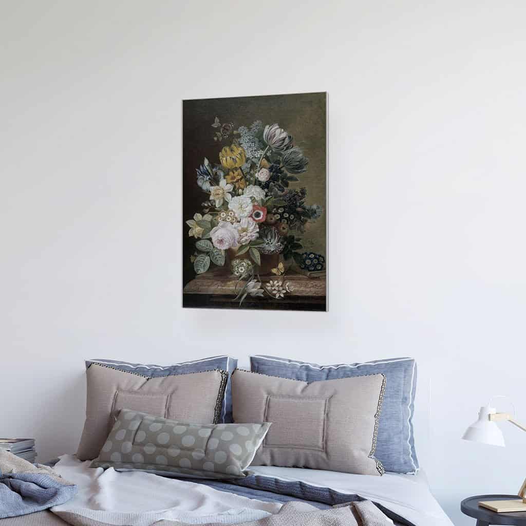 Stilleven met bloemen (Eelke Jelles Eelkema)