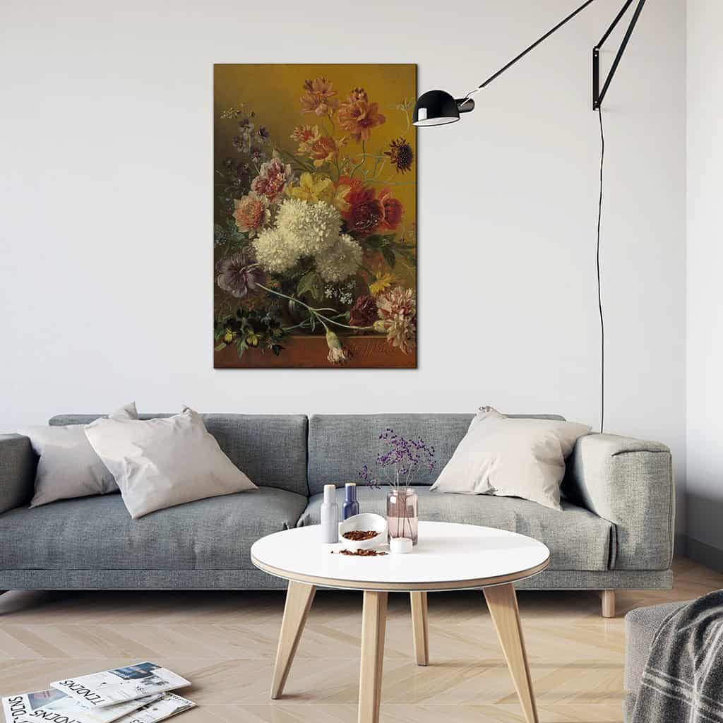 Stilleven met bloemen (Georgius Jacobus Johannes van Os)