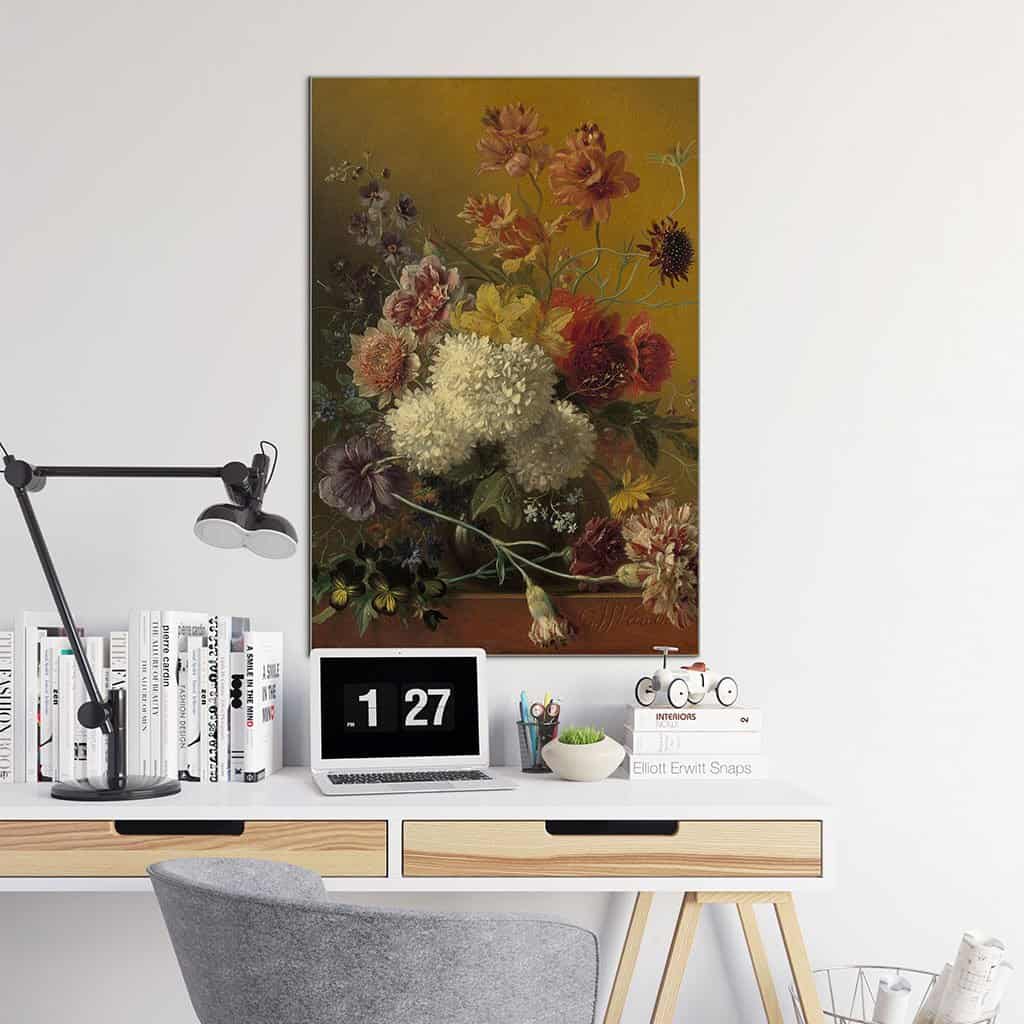 Stilleven met bloemen (Georgius Jacobus Johannes van Os)