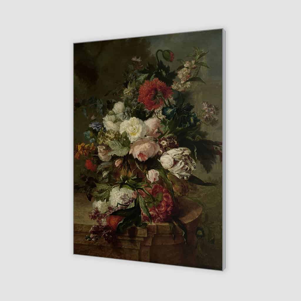 Stilleven met bloemen (Harmanus uppink)