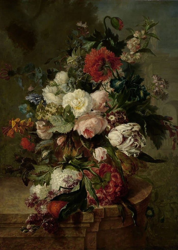 Stilleven met bloemen (Harmanus uppink)
