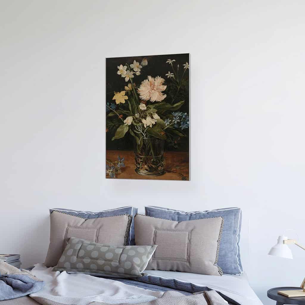 Stilleven met bloemen in een glas (Jan Brueghel)