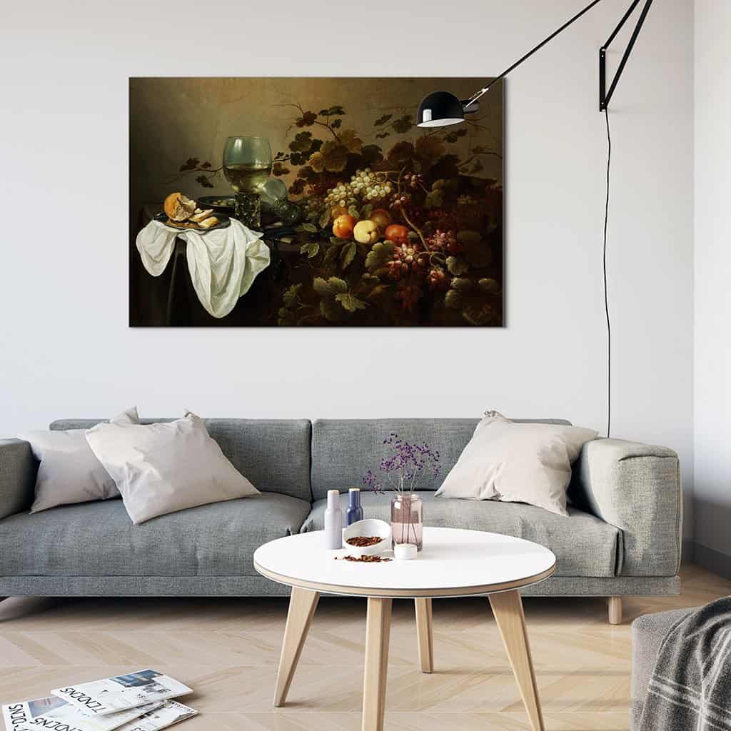Stilleven met fruit en Roemer (Pieter Claesz)