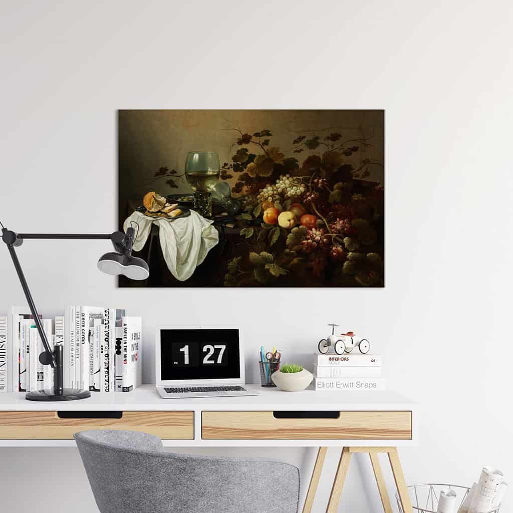 Stilleven met fruit en Roemer (Pieter Claesz)
