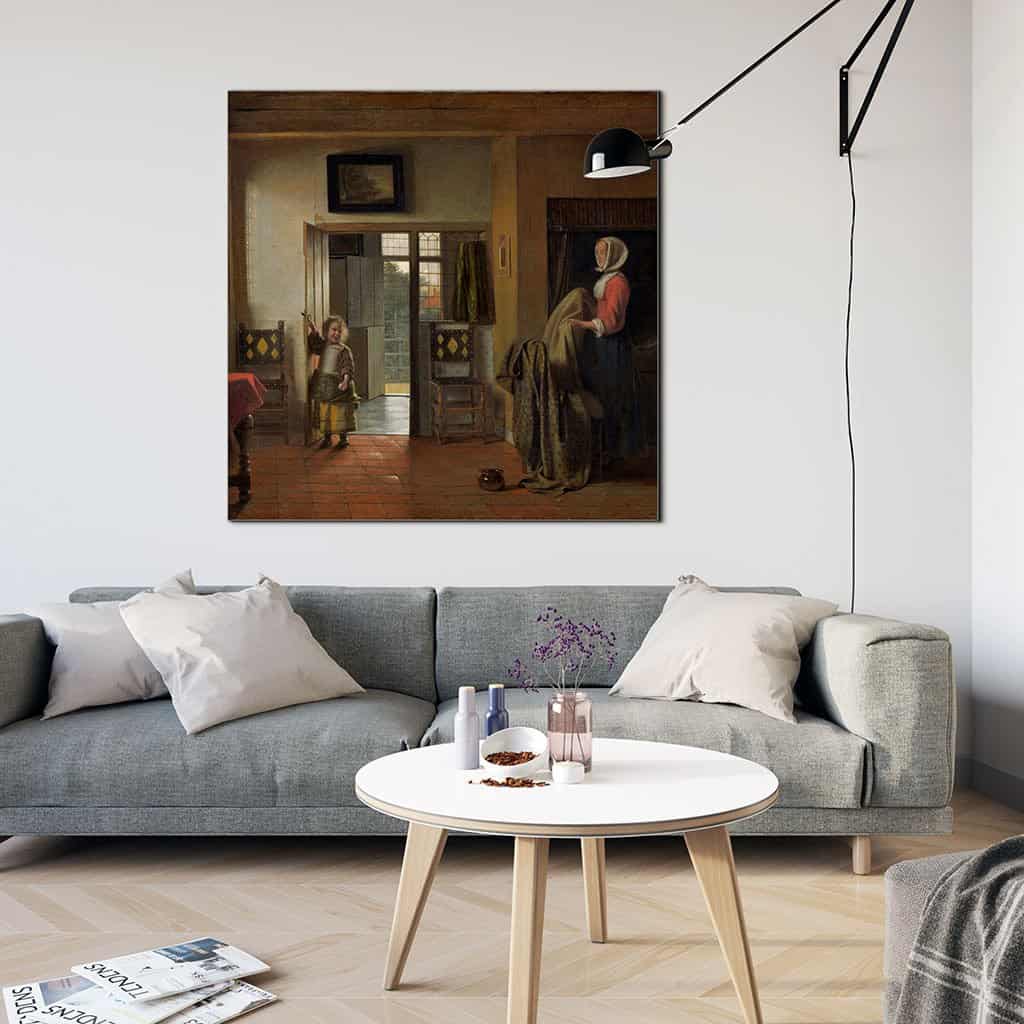 De slaapkamer (Pieter De Hooch)
