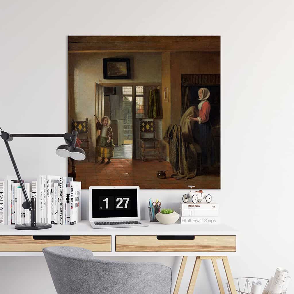 De slaapkamer (Pieter De Hooch)