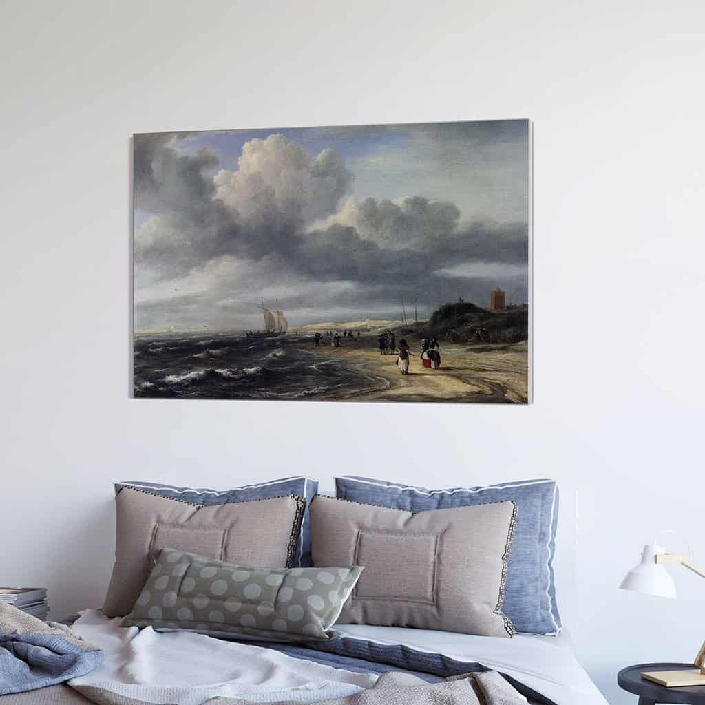 De kust bij Egmond aan zee - Jacob van Ruisdael
