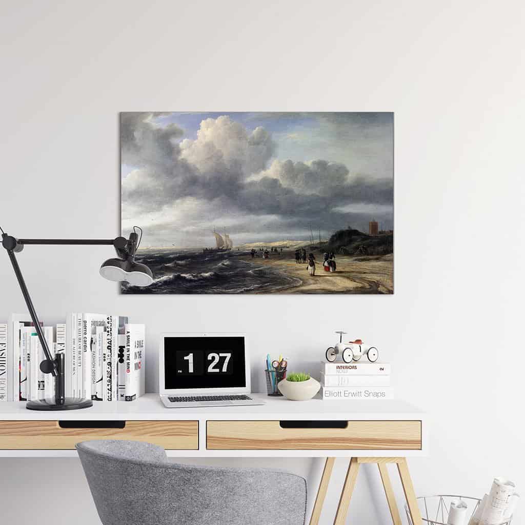 De kust bij Egmond aan zee - Jacob van Ruisdael