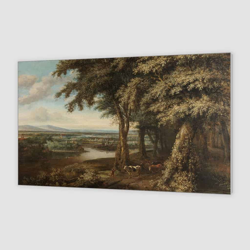 De toegang tot het bos (Philips Koninck)