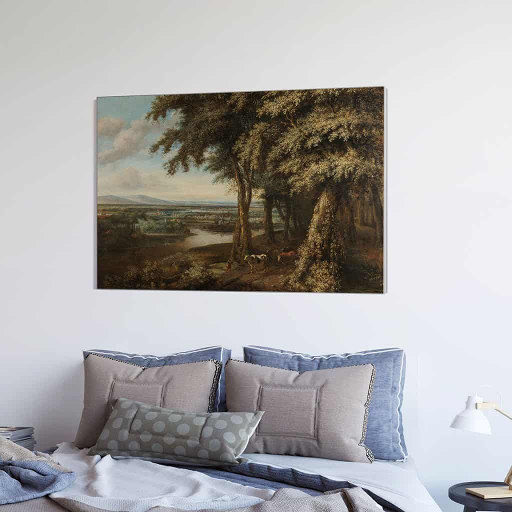 De toegang tot het bos (Philips Koninck)