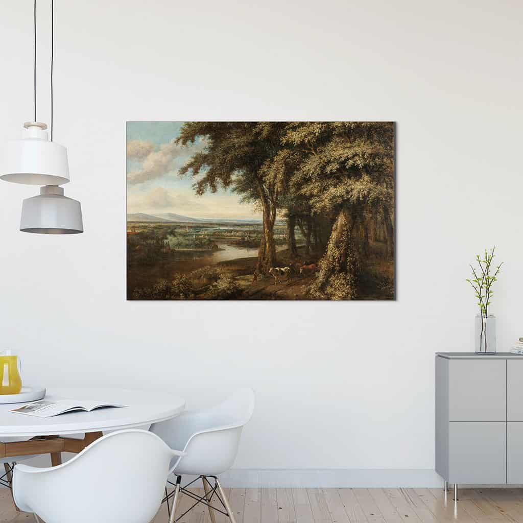 De toegang tot het bos (Philips Koninck)