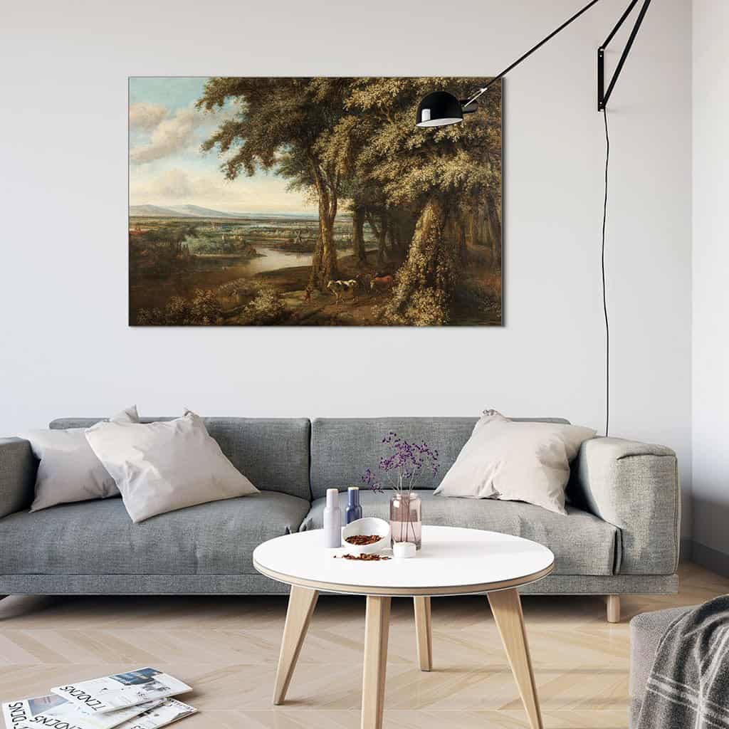 De toegang tot het bos (Philips Koninck)
