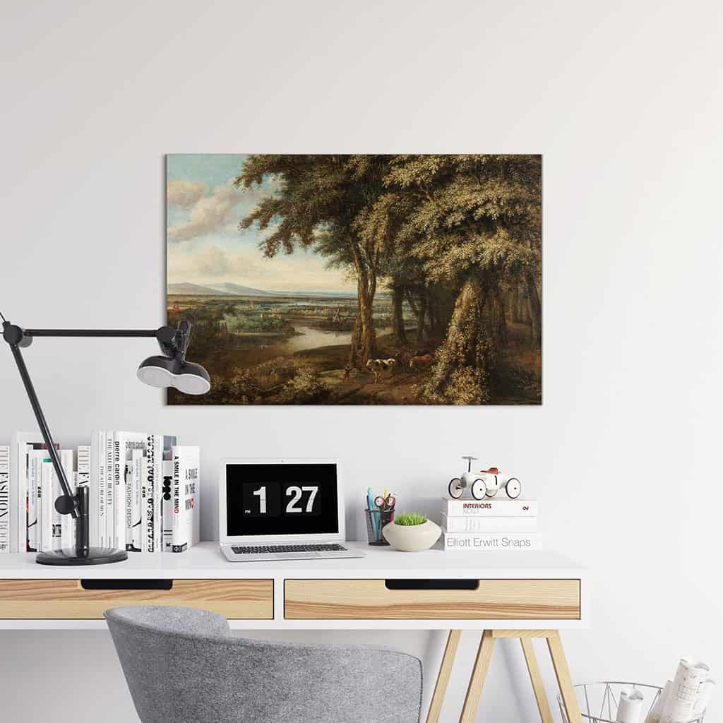 De toegang tot het bos (Philips Koninck)