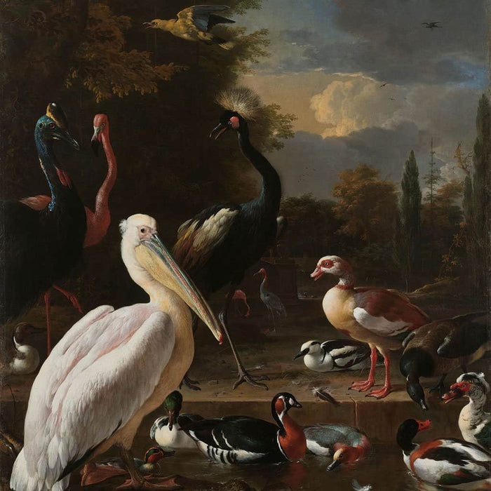 De Drijvende Veer (Melchior D' Hondecoeter)