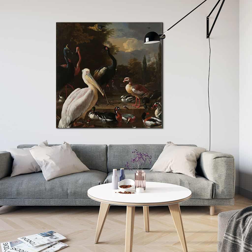 De Drijvende Veer (Melchior D' Hondecoeter)