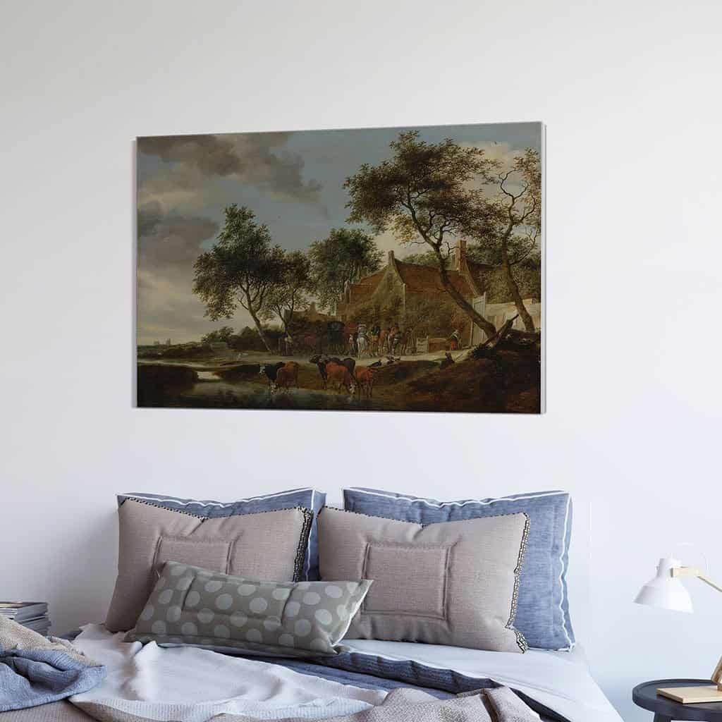 De Stopzetting (Salomon Van Ruisdael)