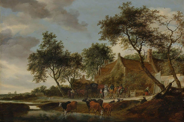 De Stopzetting (Salomon Van Ruisdael)