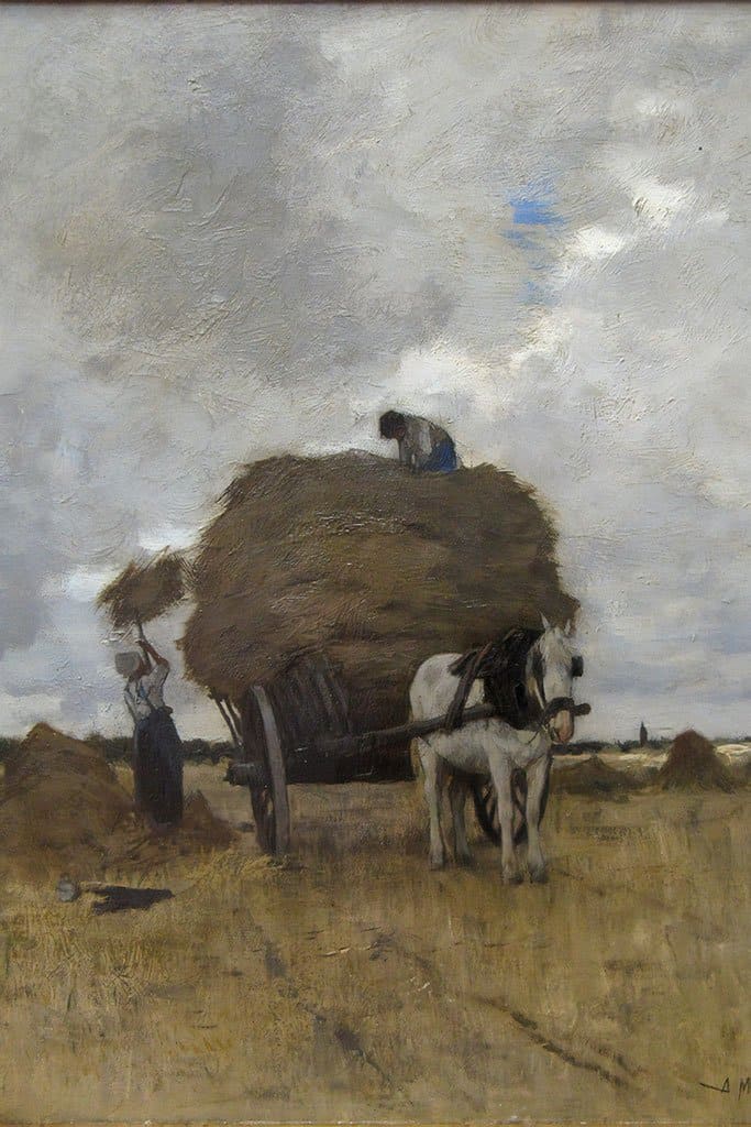 De hooiwagen (Anton Mauve)