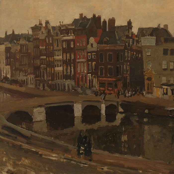 Het Rokin in Amsterdam (George Hendrik Breitner)