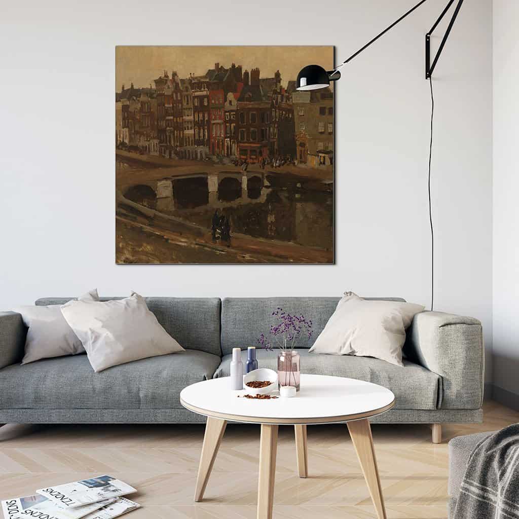 Het Rokin in Amsterdam (George Hendrik Breitner)