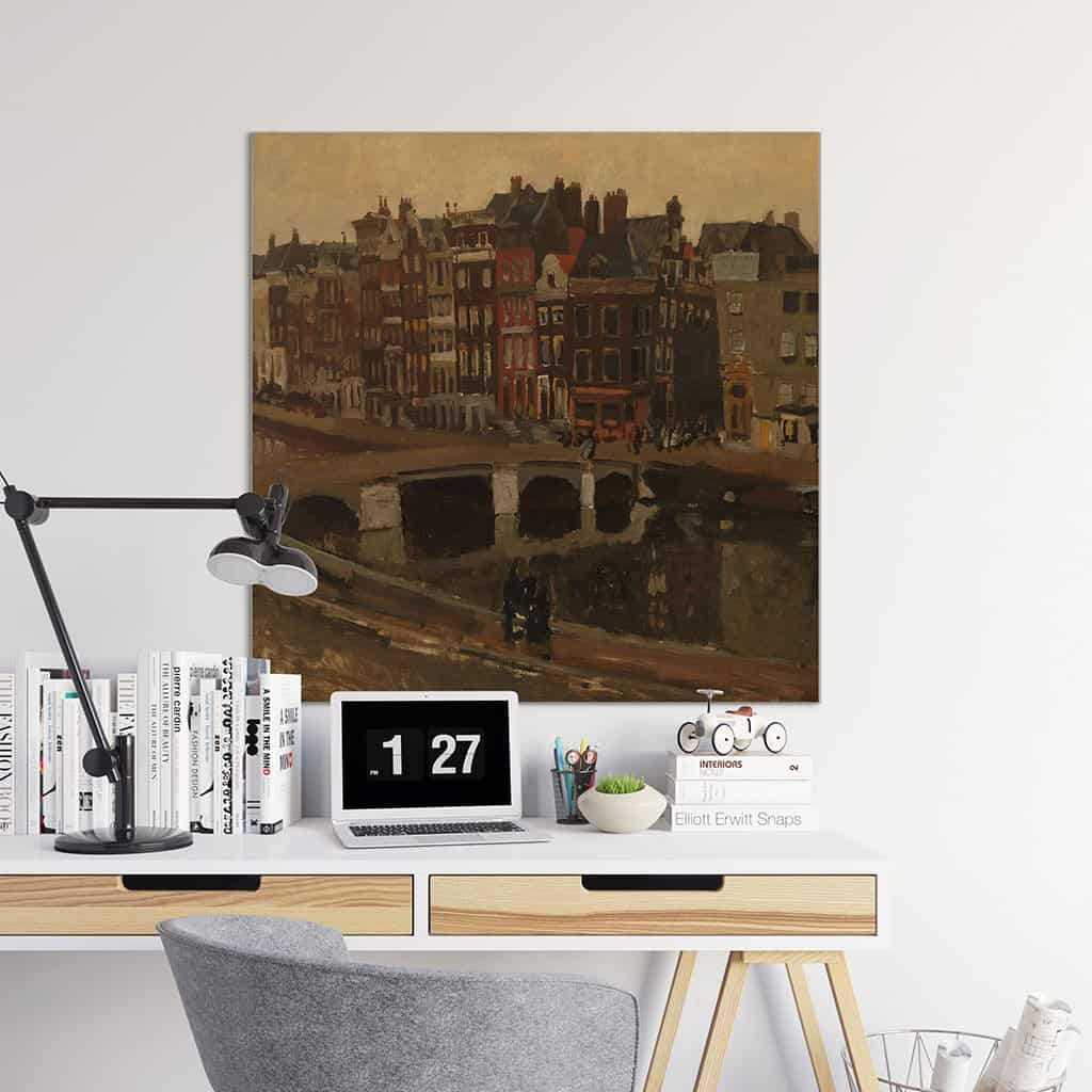 Het Rokin in Amsterdam (George Hendrik Breitner)