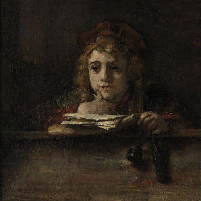Titus aan de lezenaar (Rembrandt)