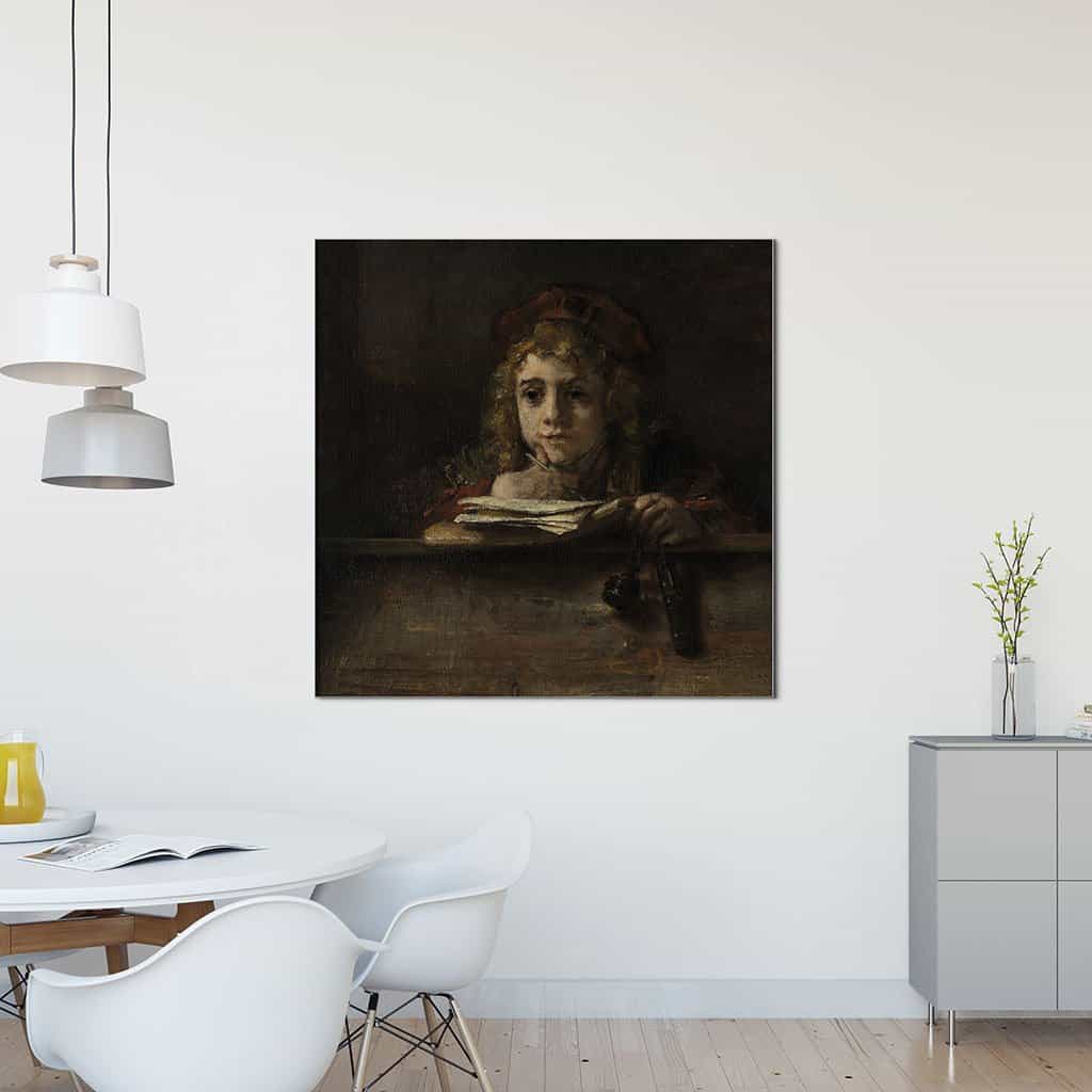 Titus aan de lezenaar (Rembrandt)
