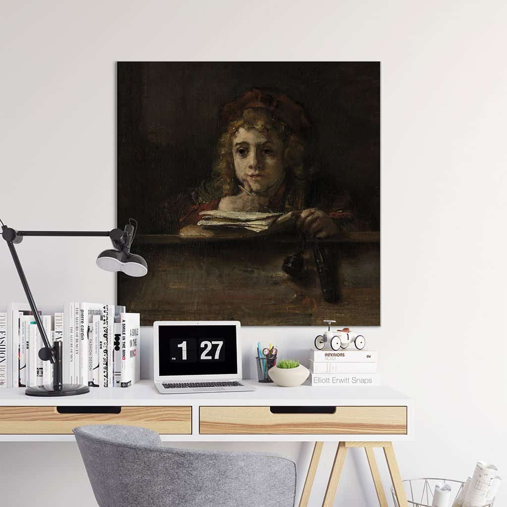 Titus aan de lezenaar (Rembrandt)