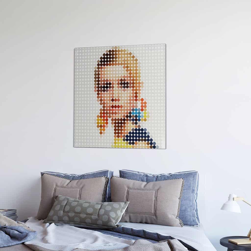 Twiggy dot portret