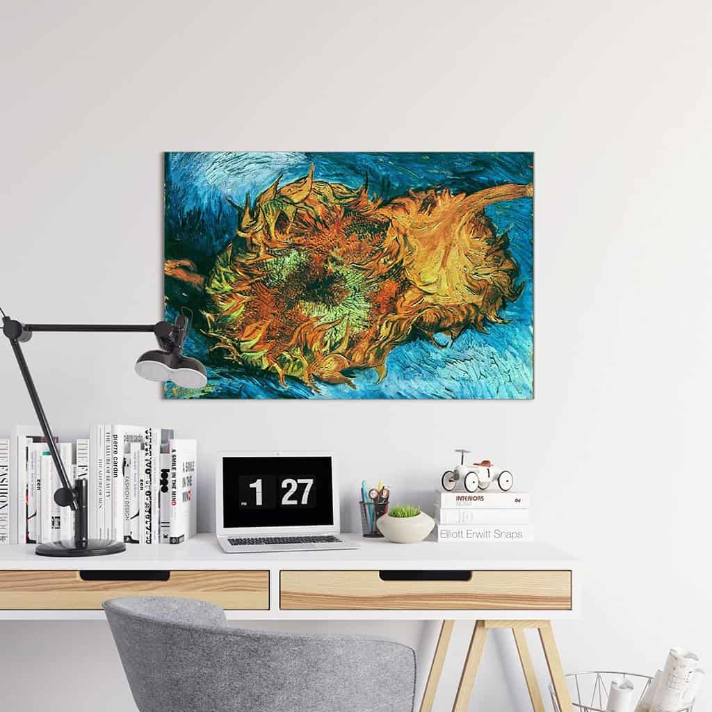 Twee Zonnebloemen (Vincent van Gogh)