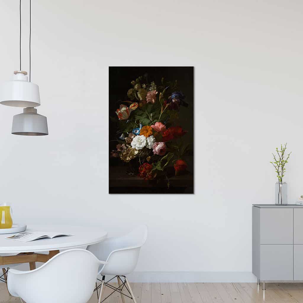 Vaas met bloemen (Rachel Ruysch)