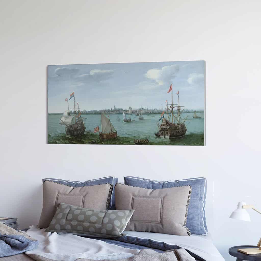 Gezicht op Hoorn (Hendrik Cornelisz. Vroom)