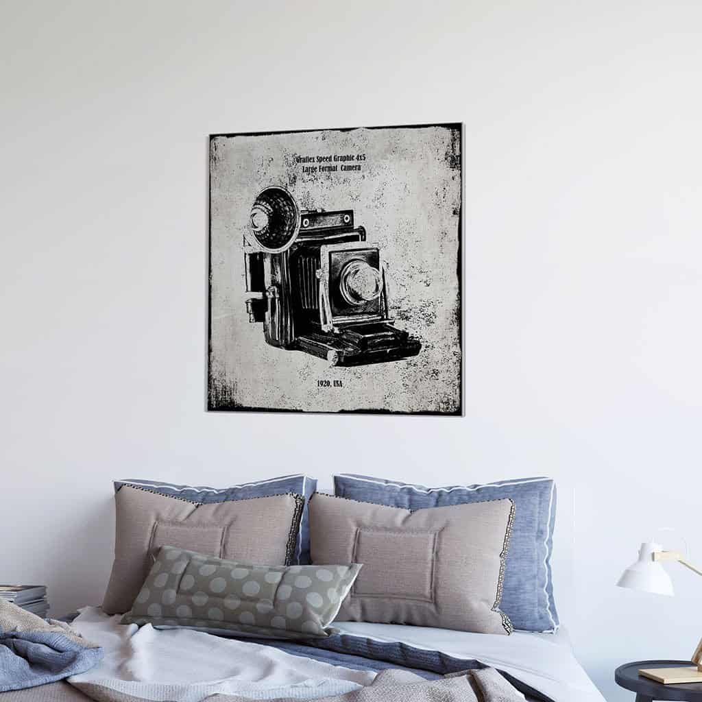 Vintage Graflex Speed Graphic Camera