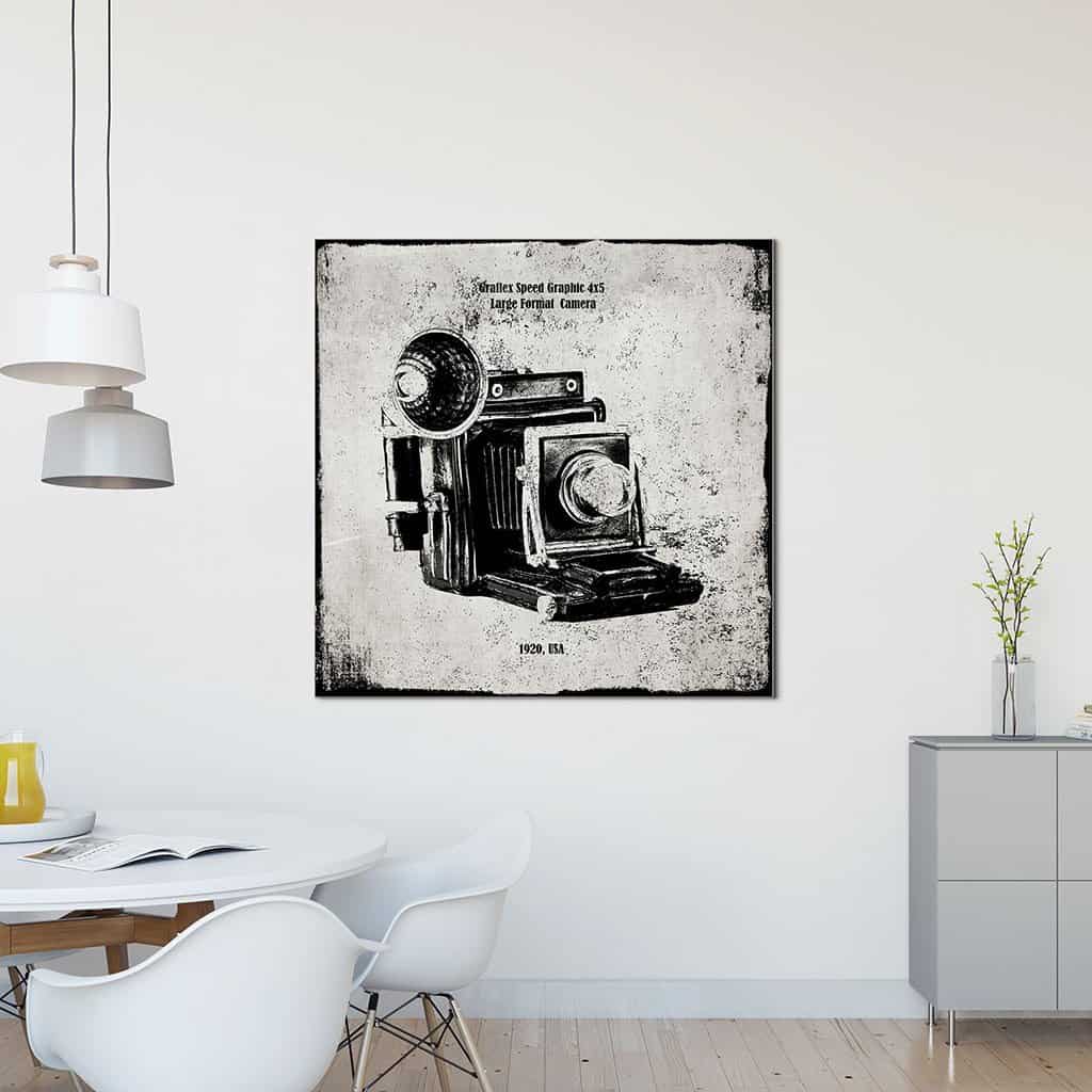 Vintage Graflex Speed Graphic Camera