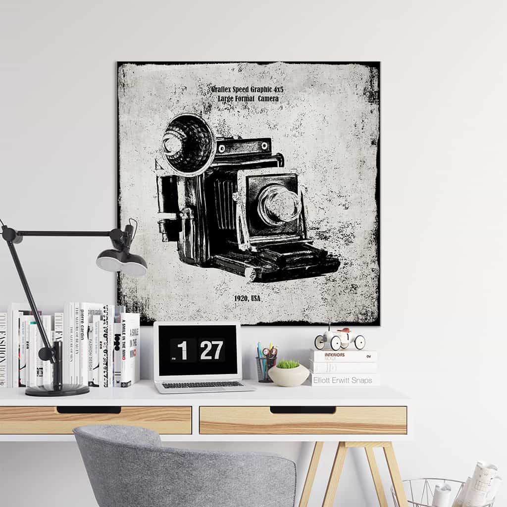 Vintage Graflex Speed Graphic Camera