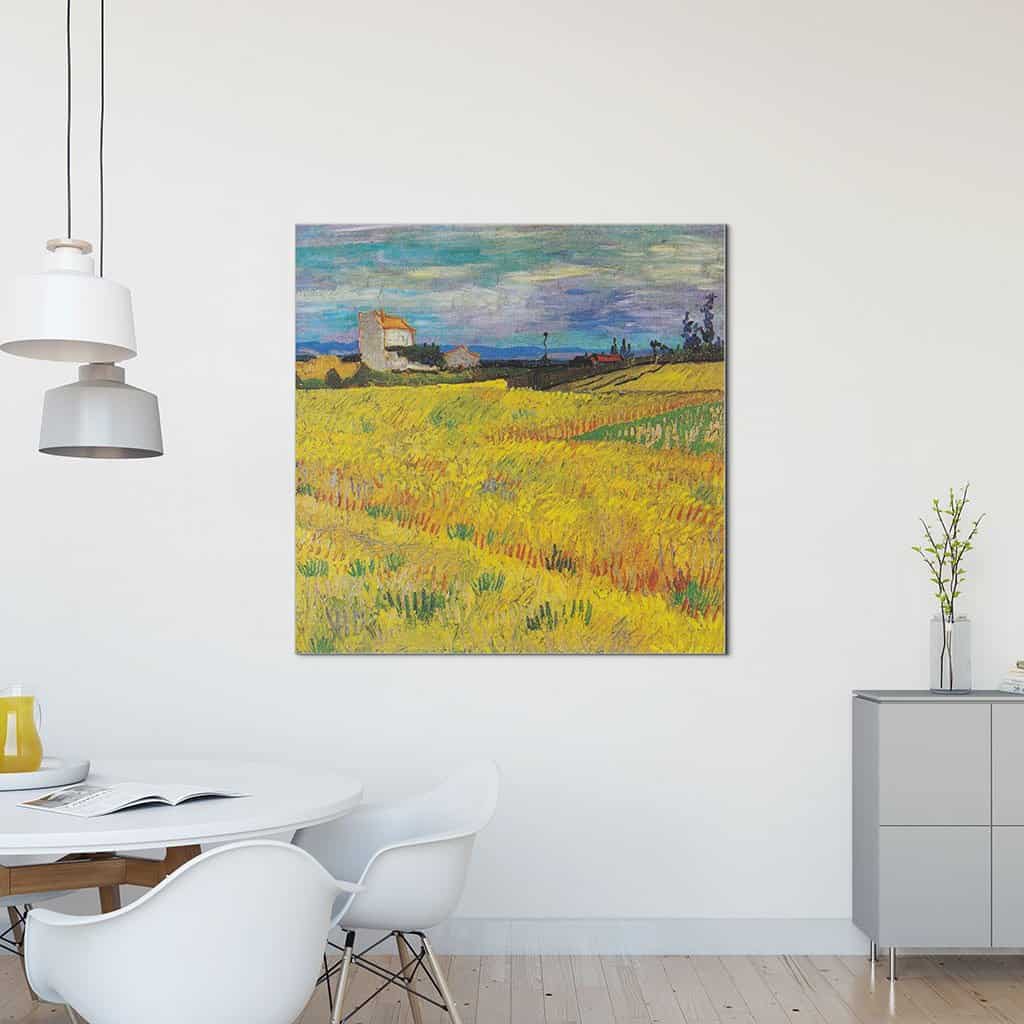 Korenveld in Arles (Vincent van Gogh)