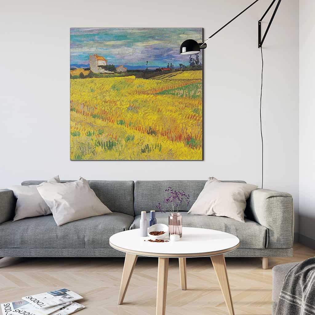 Korenveld in Arles (Vincent van Gogh)