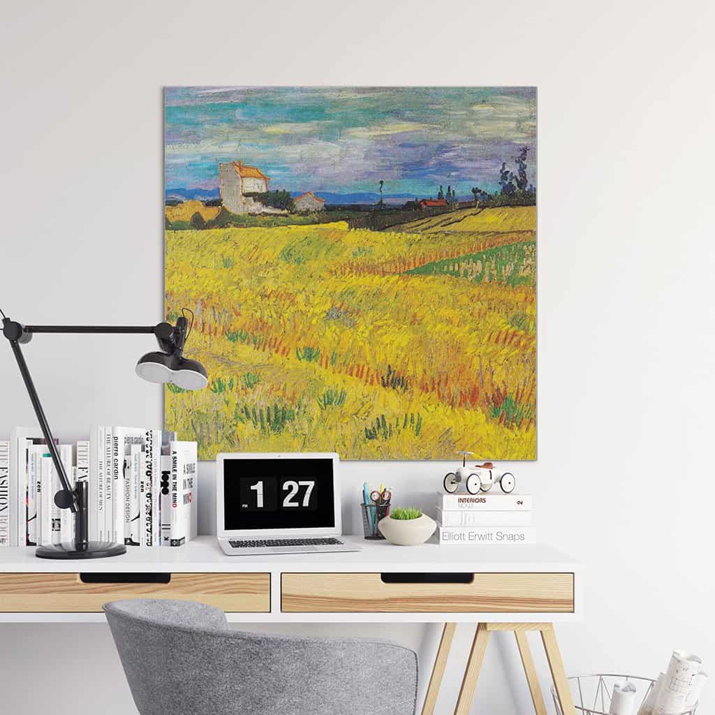 Korenveld in Arles (Vincent van Gogh)