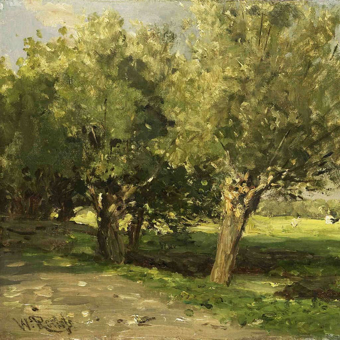Wilgenbomen (Willem Roelofs)