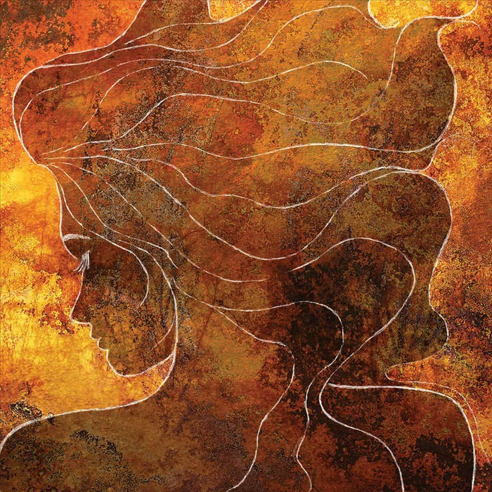 Contour van een vrouw
