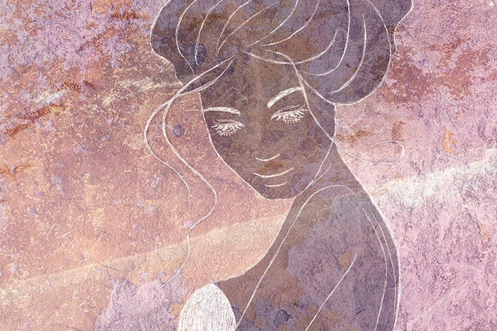 Contour van een vrouw