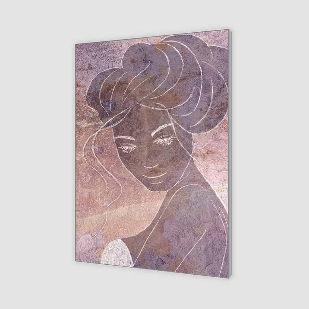 Contour van een vrouw