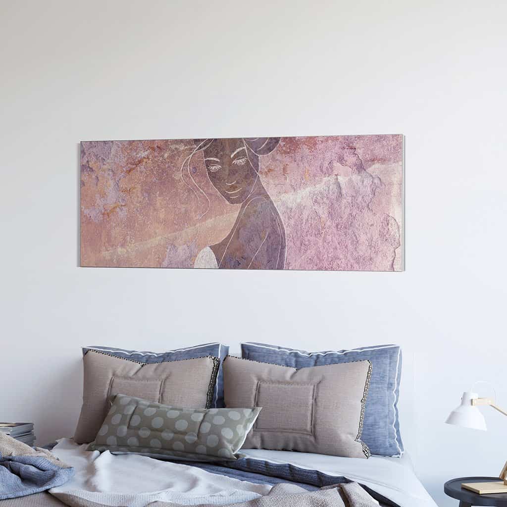 Contour van een vrouw