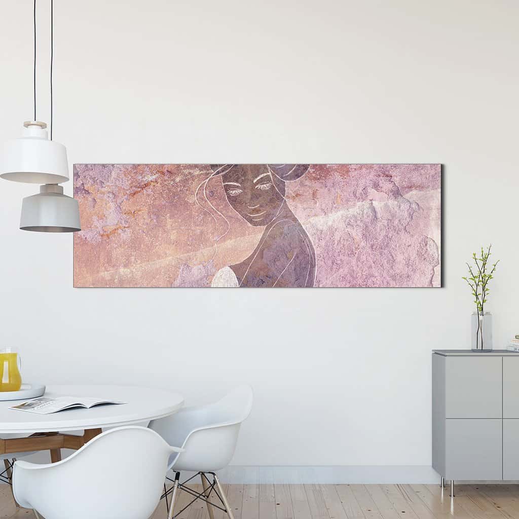 Contour van een vrouw