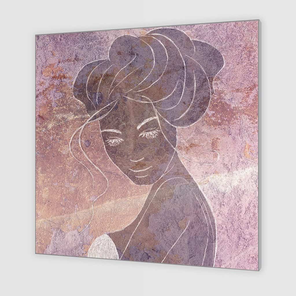 Contour van een vrouw