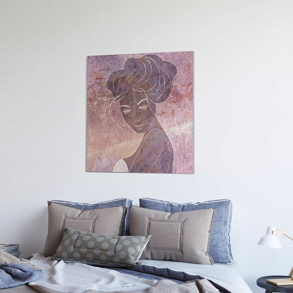 Contour van een vrouw