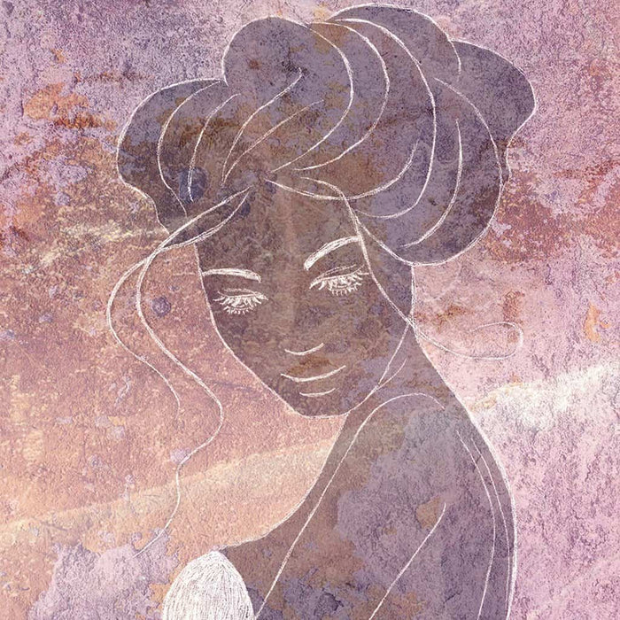 Contour van een vrouw