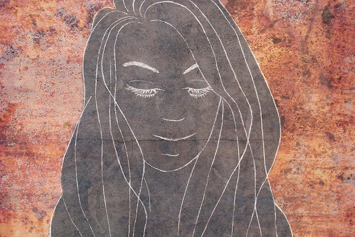 Contour van een vrouw