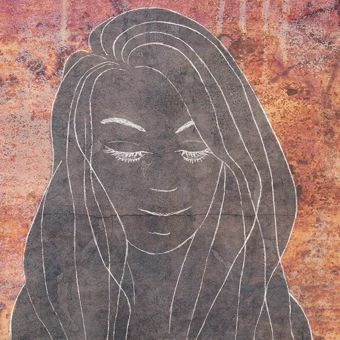 Contour van een vrouw