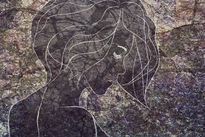 Contour van een vrouw